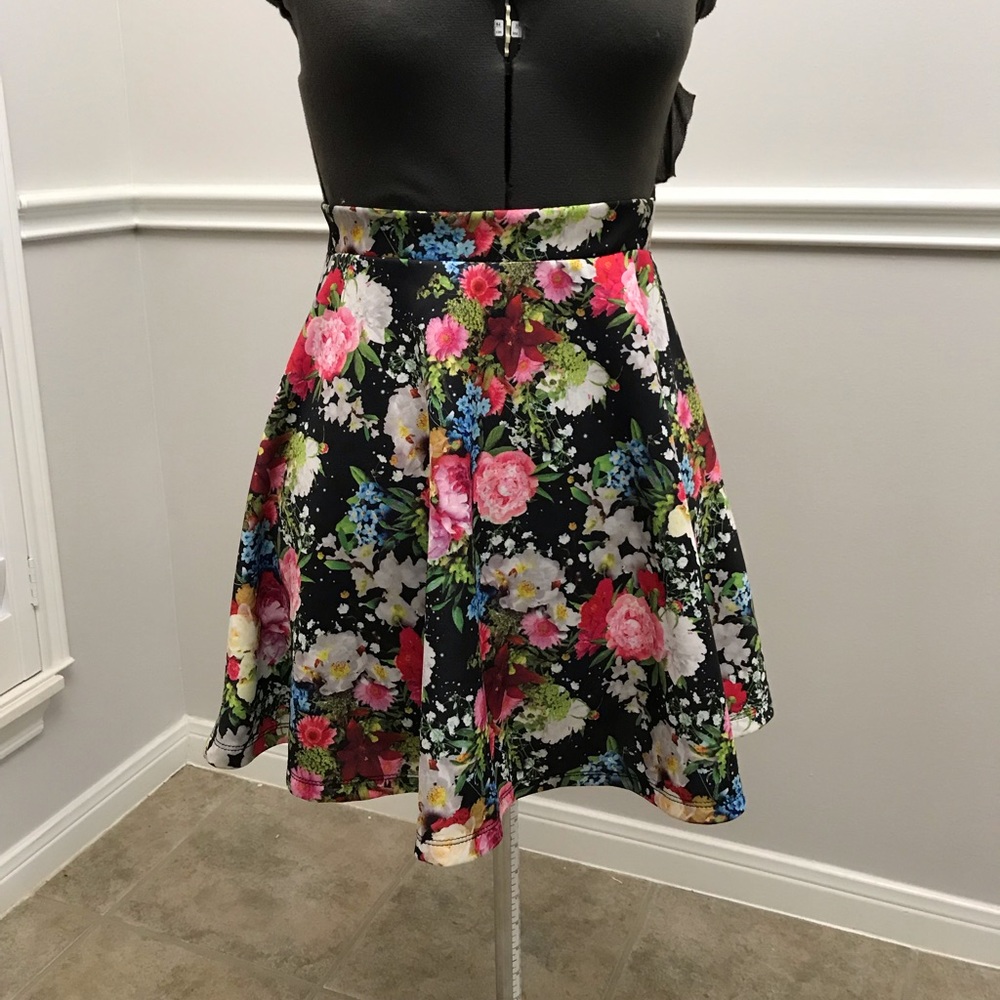 Floral skirt